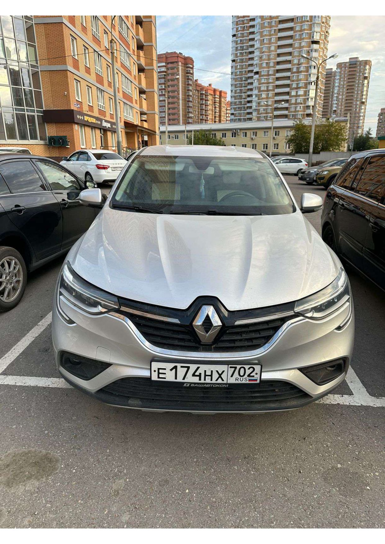 ЭТП Альфалот - Автомобиль RENAULT ARKANA, 2021 г.в., Цвет: светло-серый,  VIN: 367184